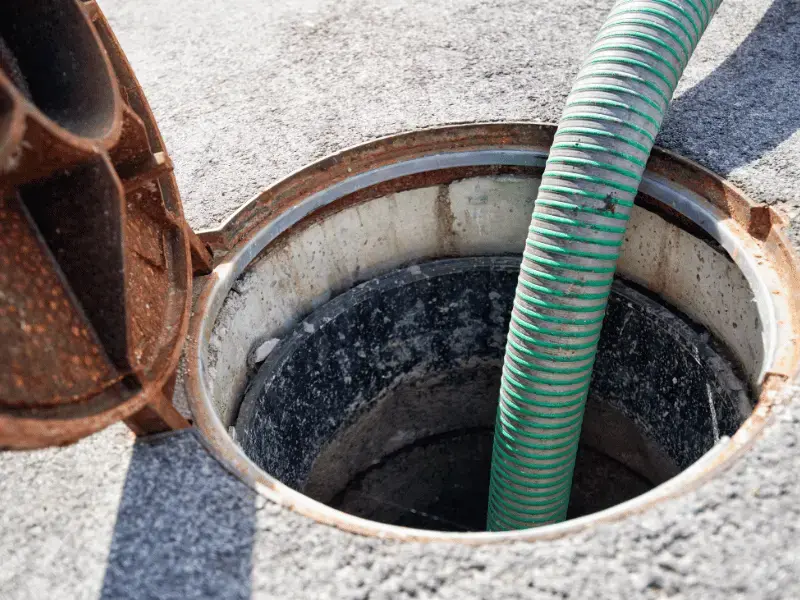 sewage backup