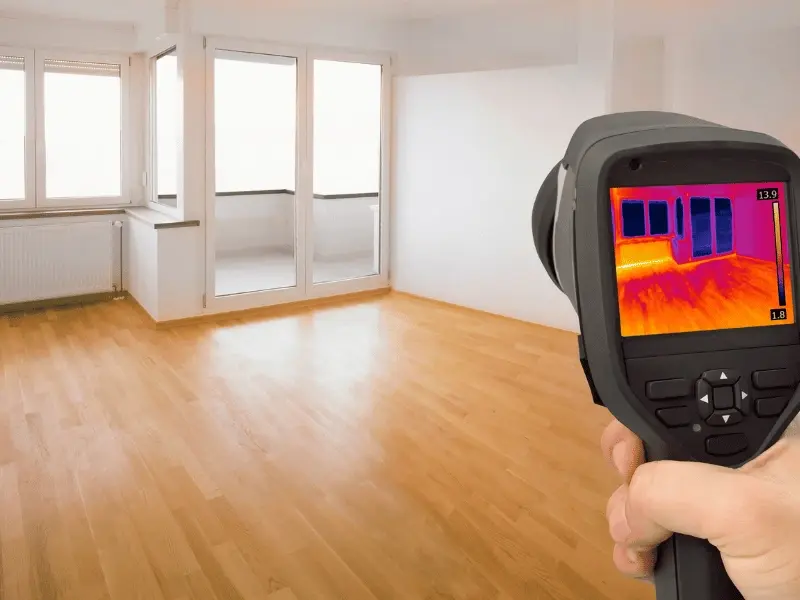 water leak detection thermal imaging